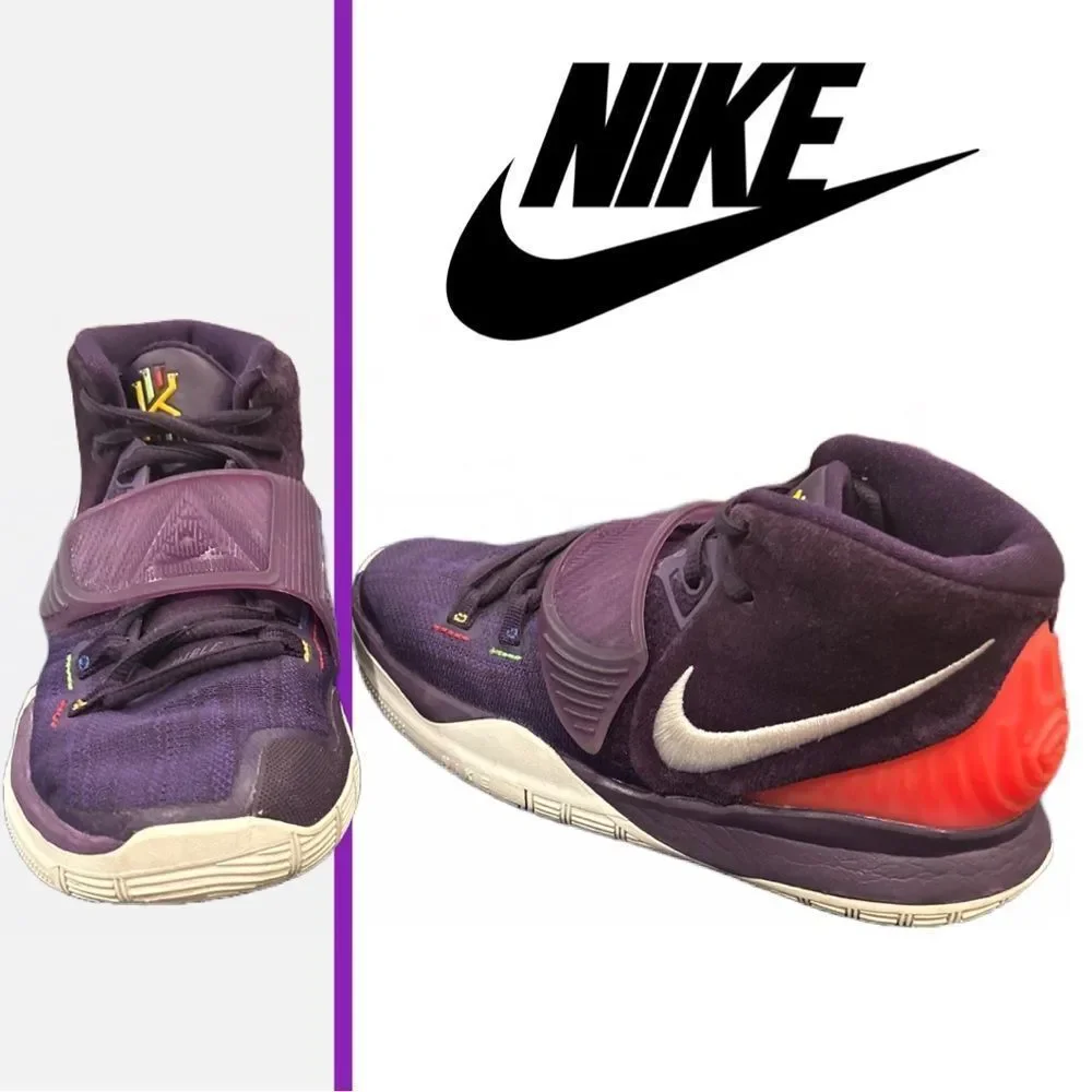 Nike Youth Purple Kyrie 6 Sneakers BQ5599-500- Size 5Y‎